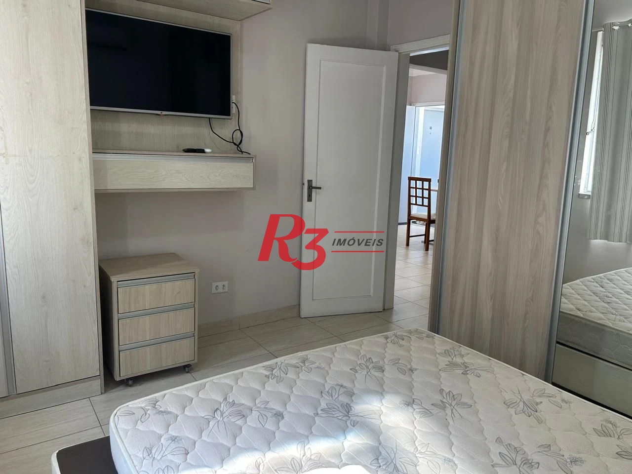 Apartamento com 1 dormitório, 65 m² - venda por R$ 485.000,00 ou aluguel por R$ 3.676,19/mês - Gonzaga - Santos/SP