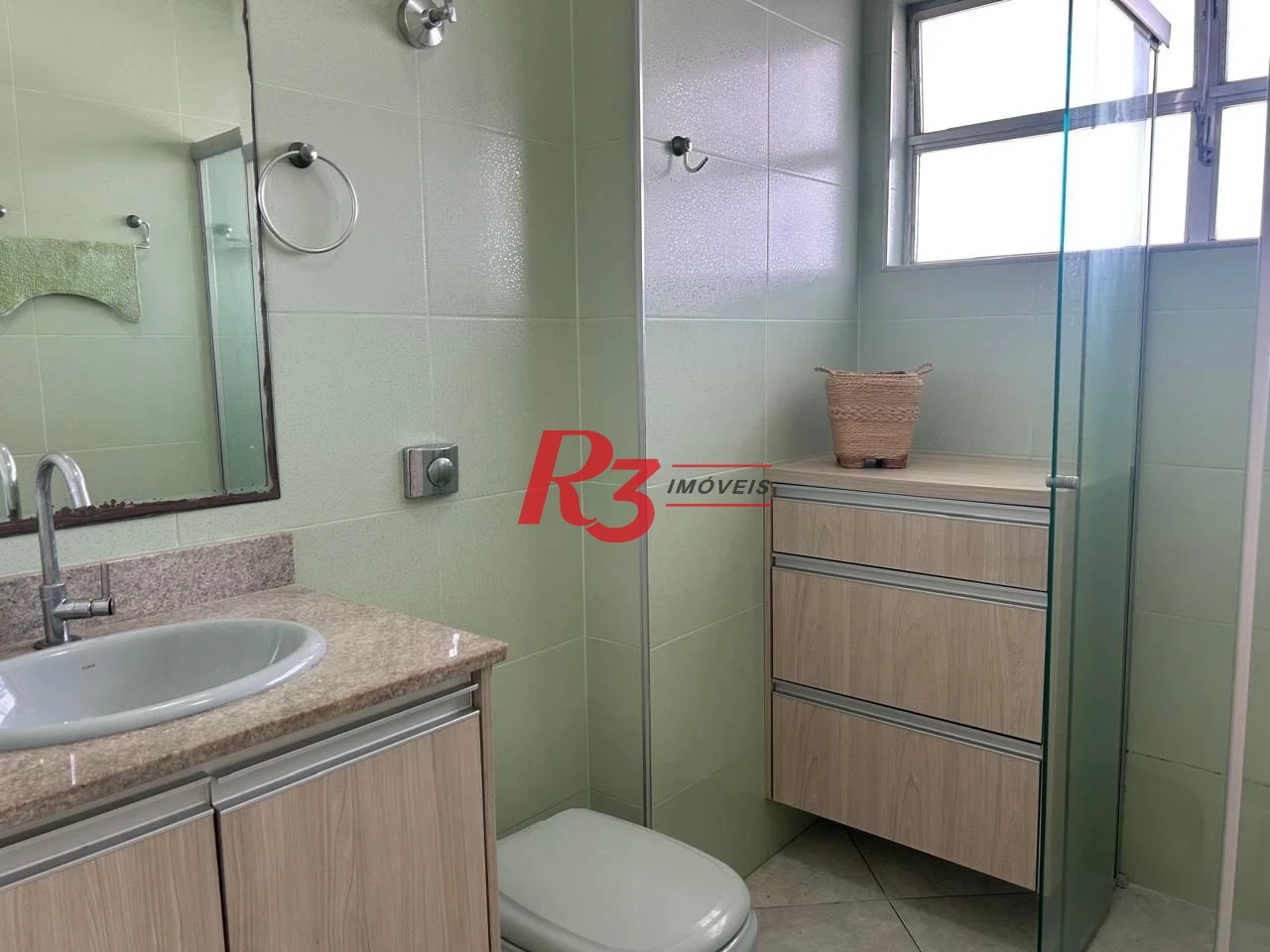 Apartamento com 1 dormitório, 65 m² - venda por R$ 485.000,00 ou aluguel por R$ 3.676,19/mês - Gonzaga - Santos/SP