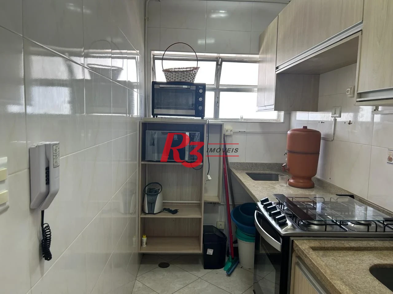 Apartamento com 1 dormitório, 65 m² - venda por R$ 485.000,00 ou aluguel por R$ 3.676,19/mês - Gonzaga - Santos/SP