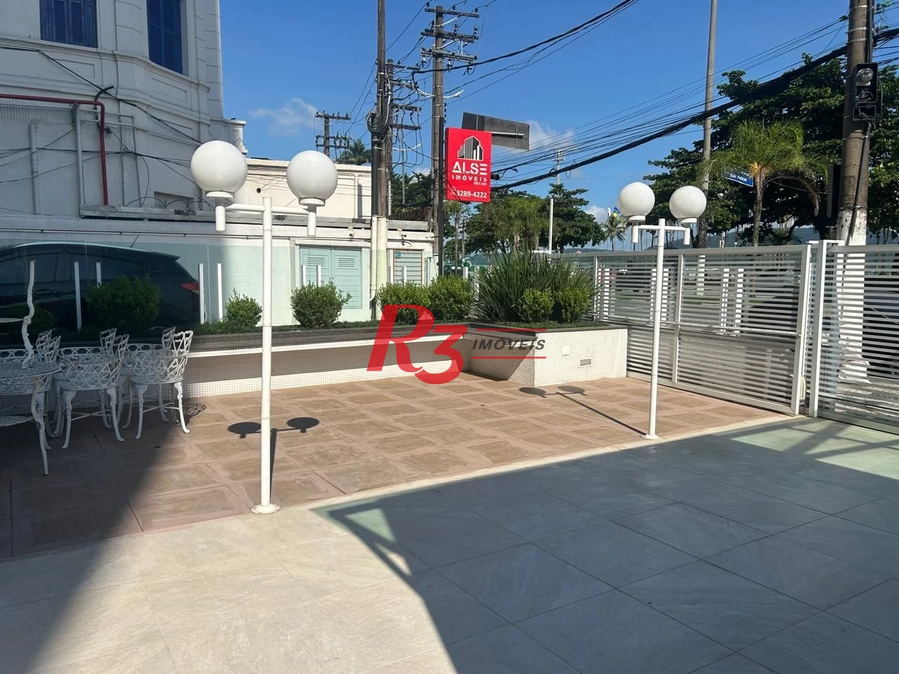 Apartamento com 1 dormitório, 65 m² - venda por R$ 485.000,00 ou aluguel por R$ 3.676,19/mês - Gonzaga - Santos/SP