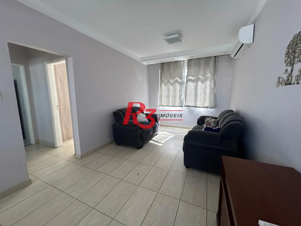 Apartamento com 1 dormitório, 65 m² - venda por R$ 485.000,00 ou aluguel por R$ 3.676,19/mês - Gonzaga - Santos/SP