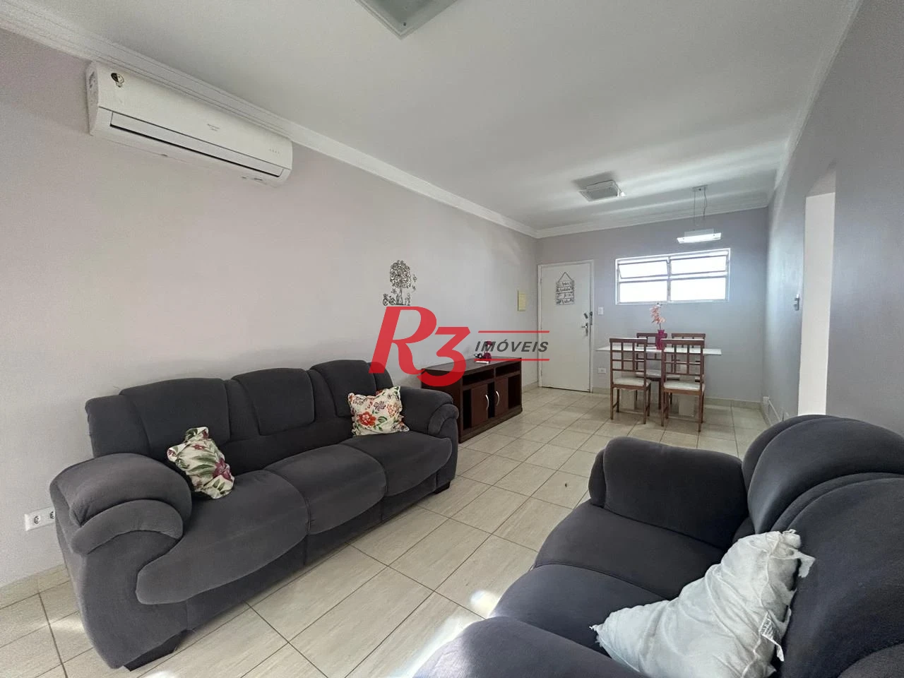 Apartamento com 1 dormitório, 65 m² - venda por R$ 485.000,00 ou aluguel por R$ 3.676,19/mês - Gonzaga - Santos/SP