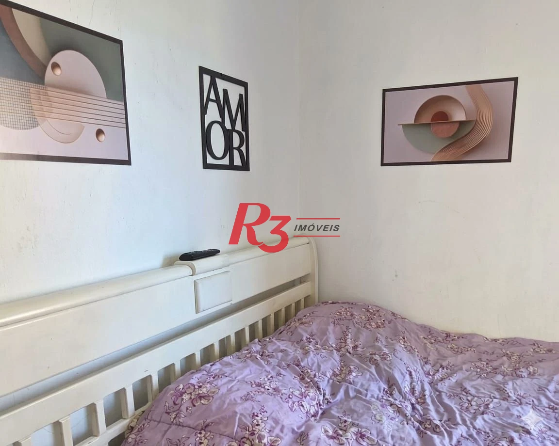 Apartamento com 2 dormitórios à venda, 91 m² por R$ 470.000,00 - José Menino - Santos/SP