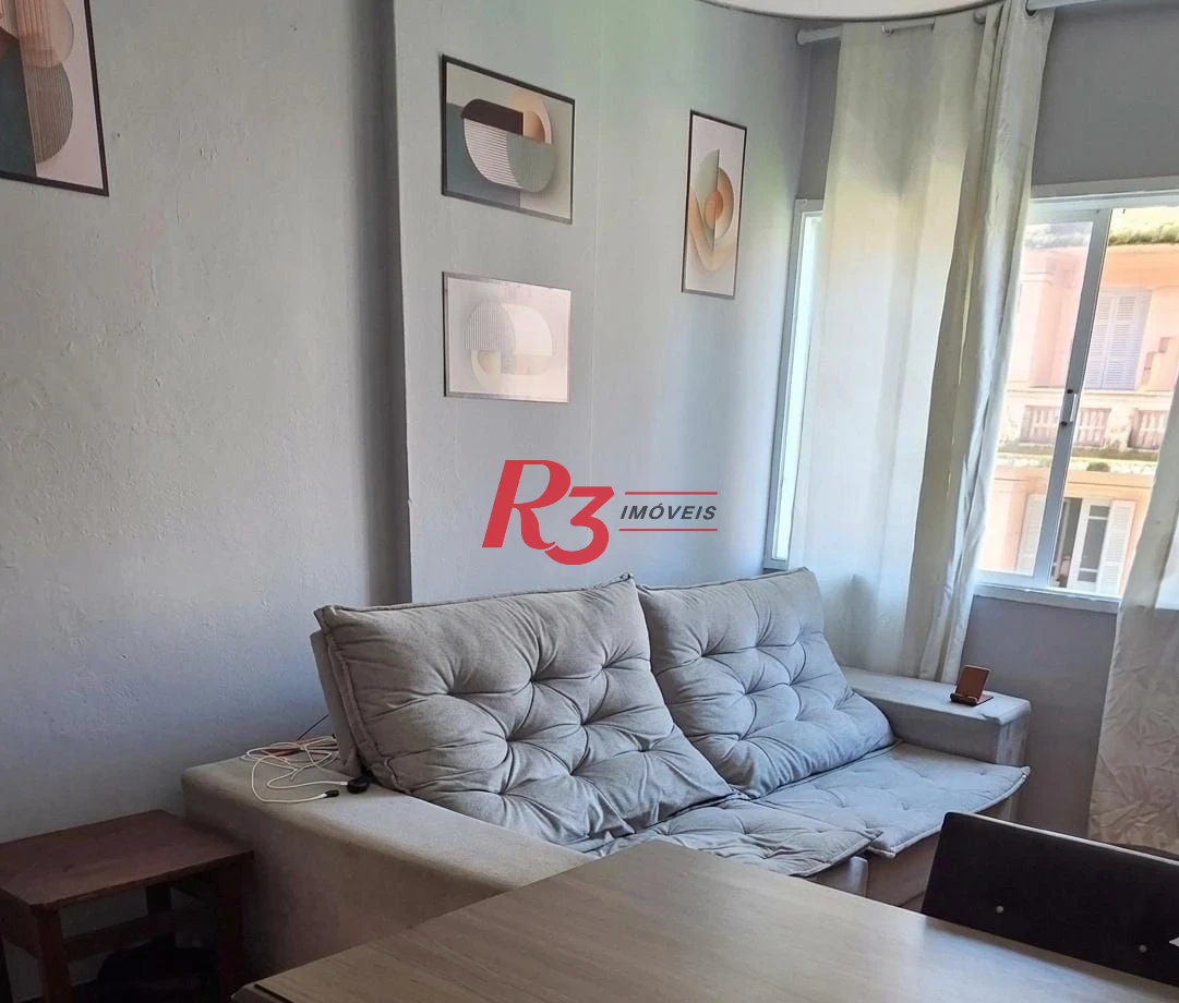 Apartamento com 2 dormitórios à venda, 91 m² por R$ 470.000,00 - José Menino - Santos/SP