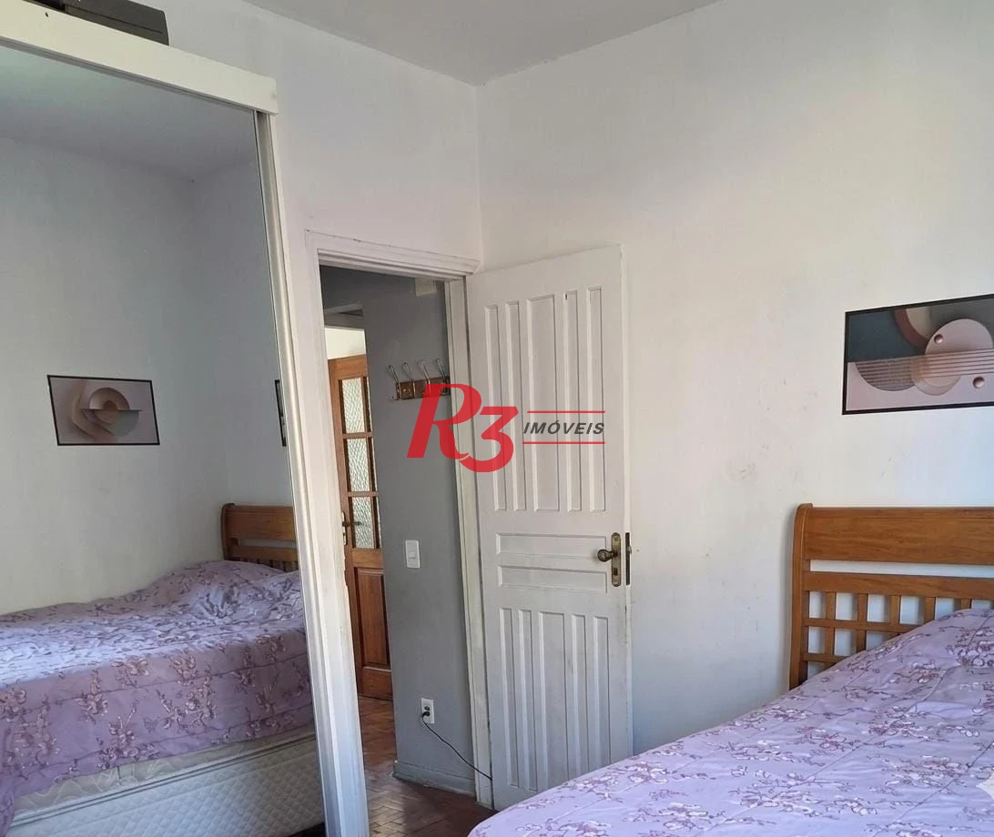 Apartamento com 2 dormitórios à venda, 91 m² por R$ 470.000,00 - José Menino - Santos/SP