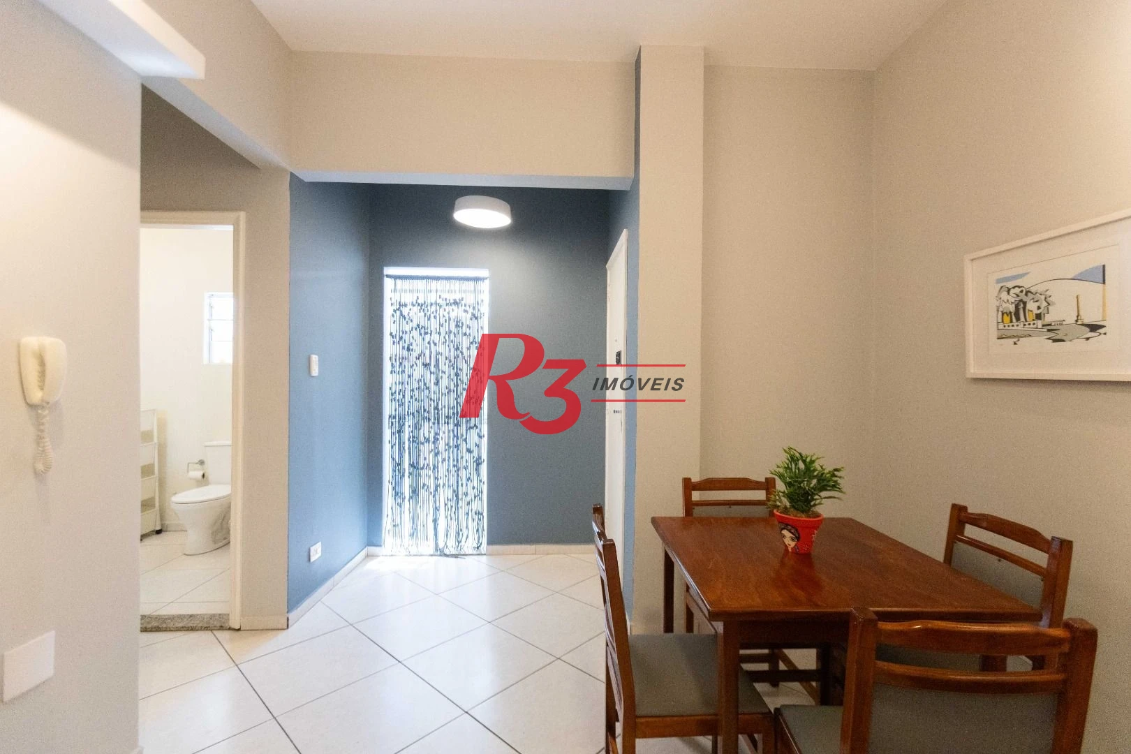 Apartamento com 1 dormitório para alugar, 68 m² por R$ 5.000,02/mês - José Menino - Santos/SP