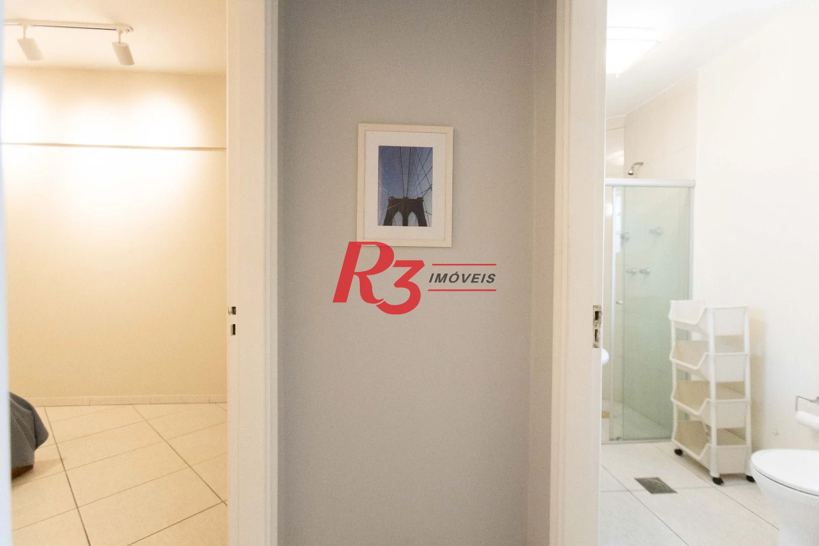 Apartamento com 1 dormitório para alugar, 68 m² por R$ 5.000,02/mês - José Menino - Santos/SP