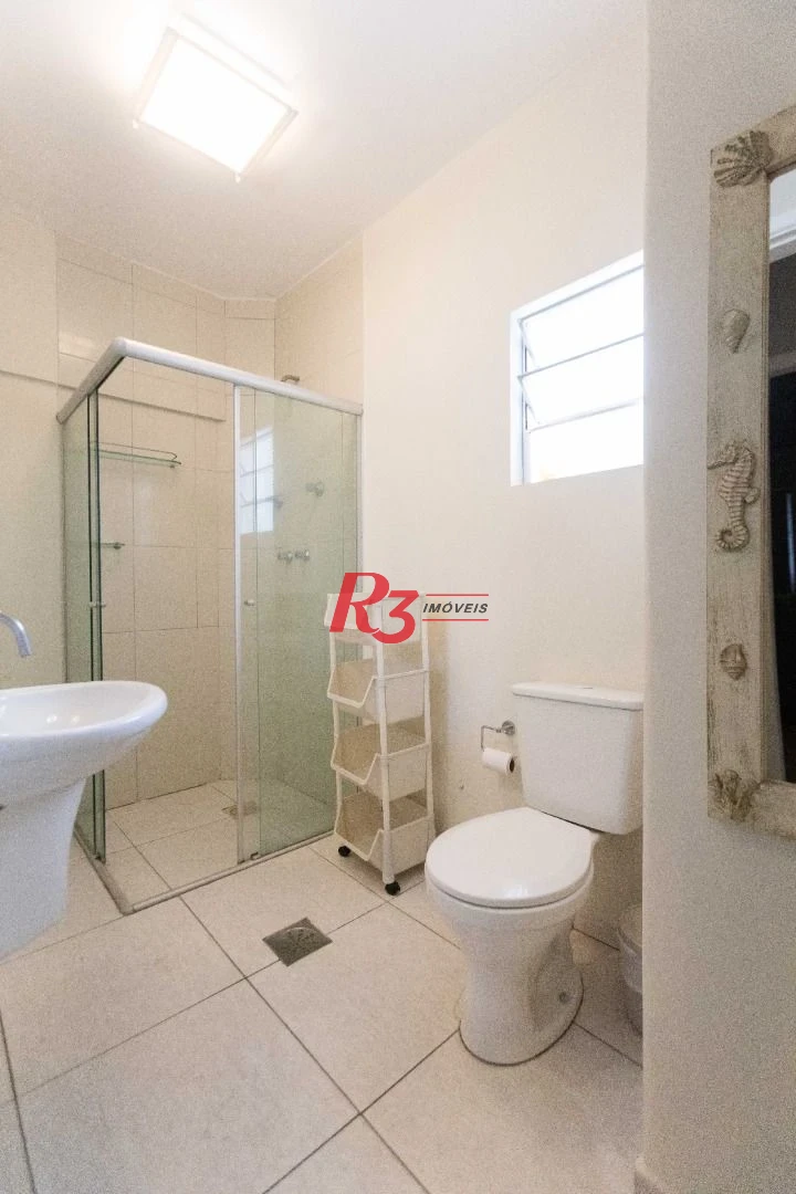 Apartamento com 1 dormitório para alugar, 68 m² por R$ 5.000,02/mês - José Menino - Santos/SP