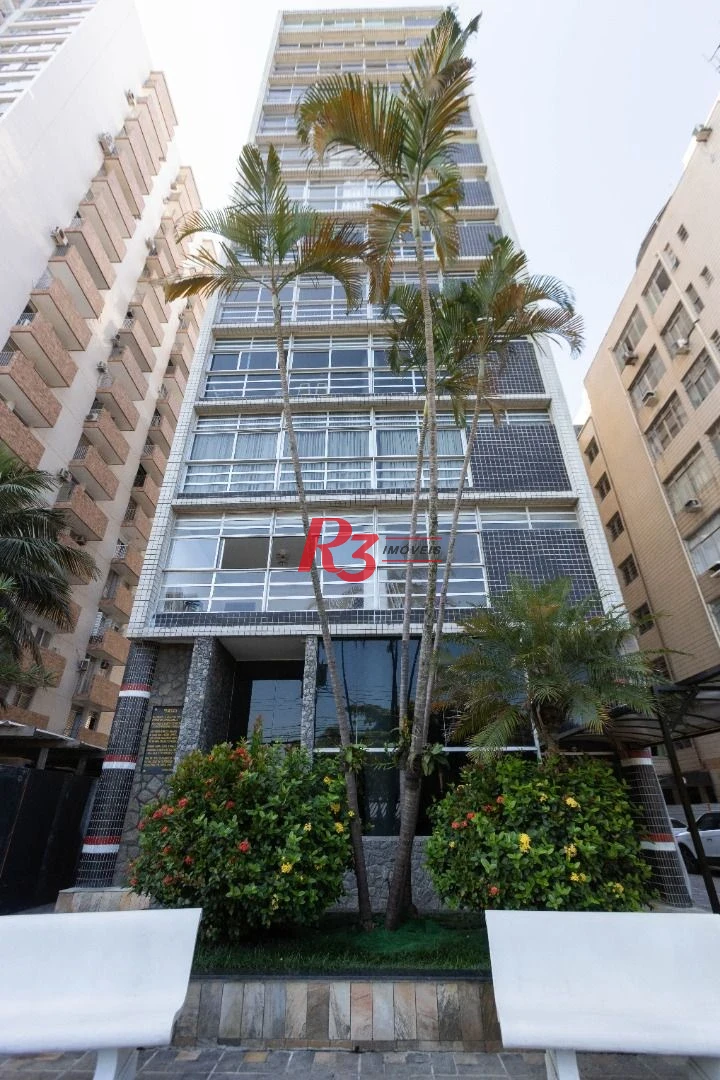 Apartamento com 1 dormitório para alugar, 68 m² por R$ 5.000,02/mês - José Menino - Santos/SP
