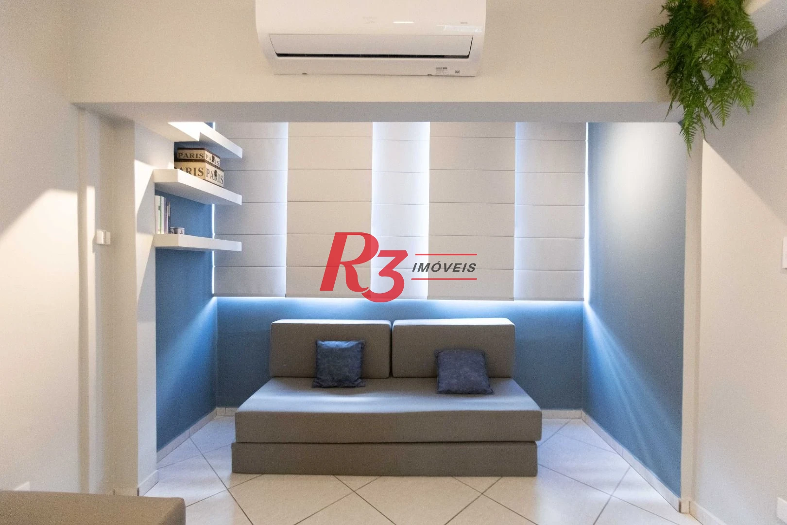 Apartamento com 1 dormitório para alugar, 68 m² por R$ 5.000,02/mês - José Menino - Santos/SP