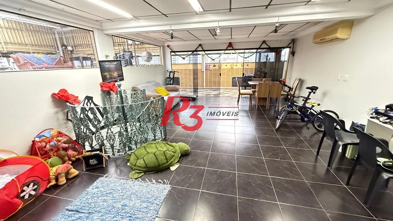 Cobertura com 4 dormitórios à venda, 350 m² por R$ 1.600.000,00 - Centro - São Vicente/SP