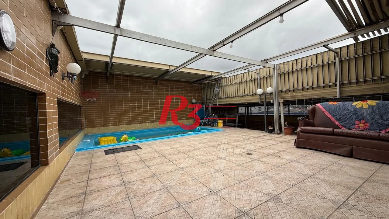 Cobertura com 4 dormitórios à venda, 350 m² por R$ 1.600.000,00 - Centro - São Vicente/SP