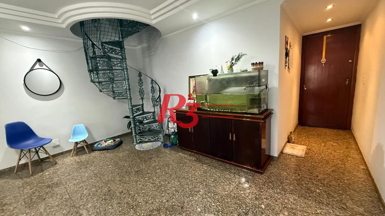 Cobertura com 4 dormitórios à venda, 350 m² por R$ 1.600.000,00 - Centro - São Vicente/SP