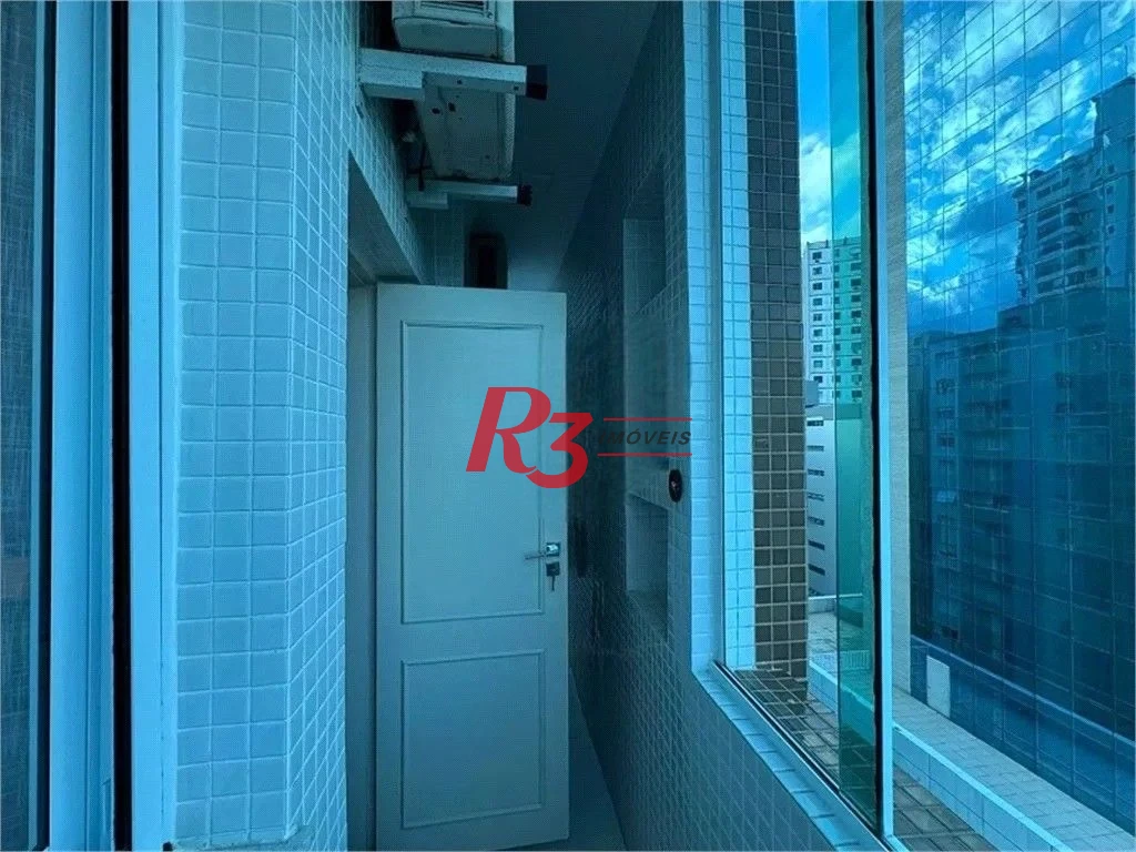 Apartamento com 2 dormitórios à venda, 110 m² por R$ 791.000,00 - José Menino - Santos/SP