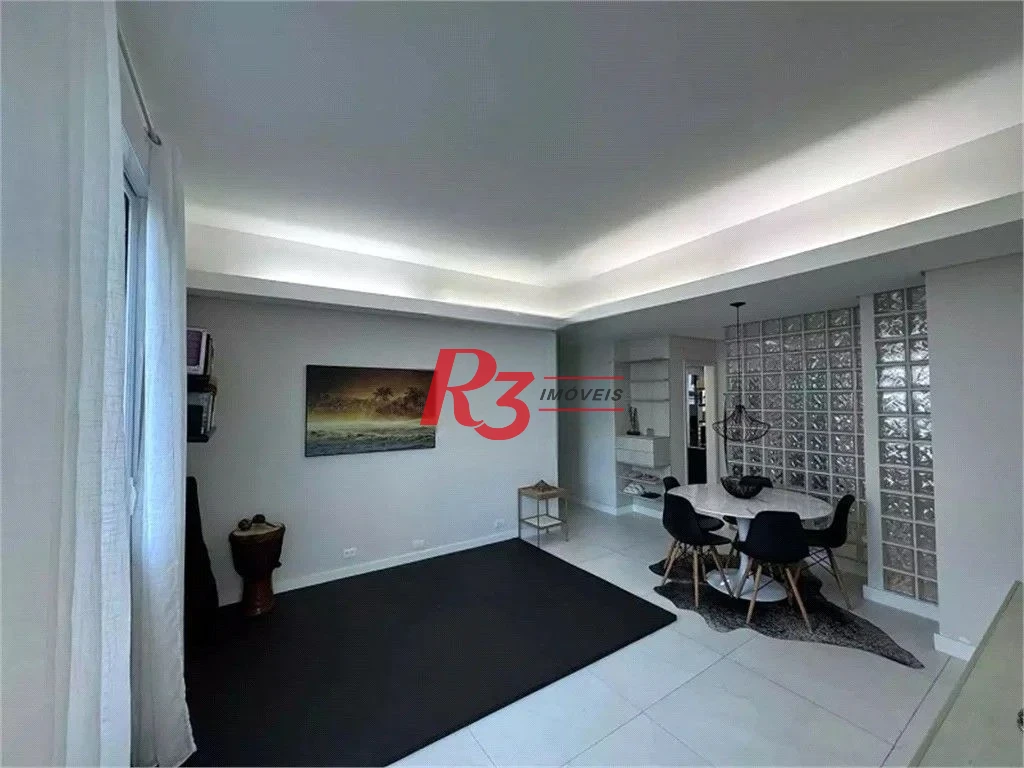 Apartamento com 2 dormitórios à venda, 110 m² por R$ 791.000,00 - José Menino - Santos/SP