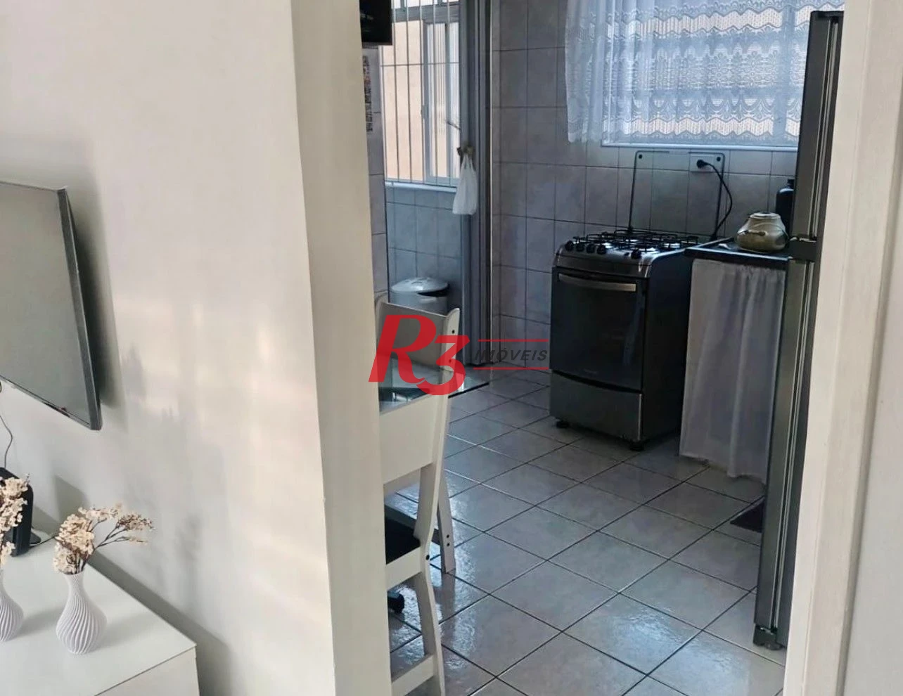 Apartamento com 3 dormitórios para alugar, 91 m² por R$ 4.900,00/mês - Ponta da Praia - Santos/SP