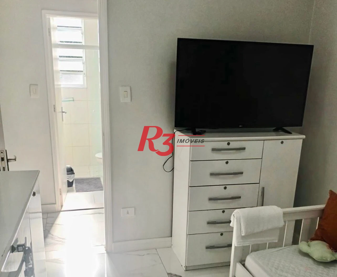 Apartamento com 3 dormitórios para alugar, 91 m² por R$ 4.900,00/mês - Ponta da Praia - Santos/SP