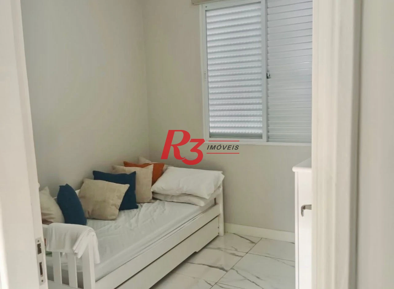 Apartamento com 3 dormitórios para alugar, 91 m² por R$ 4.900,00/mês - Ponta da Praia - Santos/SP
