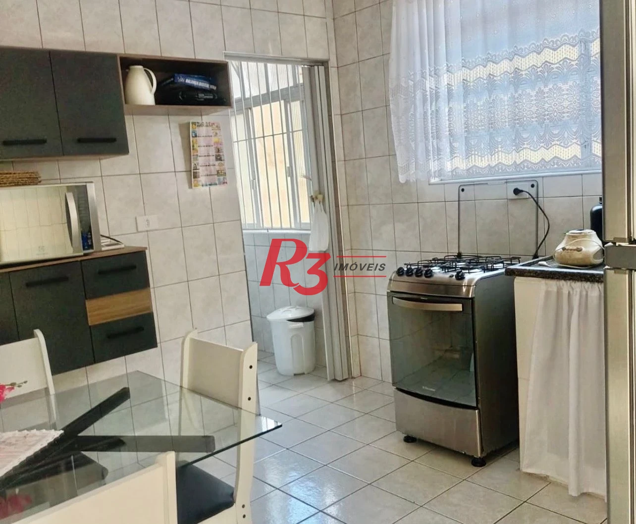 Apartamento com 3 dormitórios para alugar, 91 m² por R$ 4.900,00/mês - Ponta da Praia - Santos/SP
