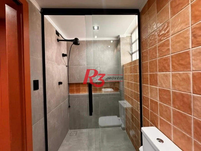 Apartamento com 1 dormitório para alugar, 62 m² - Ponta da Praia - Santos/SP