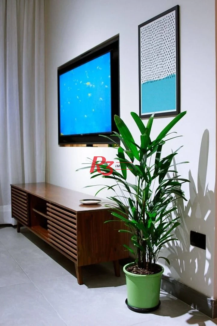 Apartamento com 1 dormitório para alugar, 62 m² - Ponta da Praia - Santos/SP