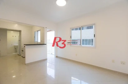 Apartamento com 1 dormitório à venda, 48 m² por R$ 590.000,00 - Ponta da Praia - Santos/SP
