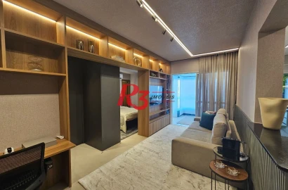 Apartamento com 1 dormitório à venda, 60 m² por R$ 990.000,00 - Boqueirão - Santos/SP
