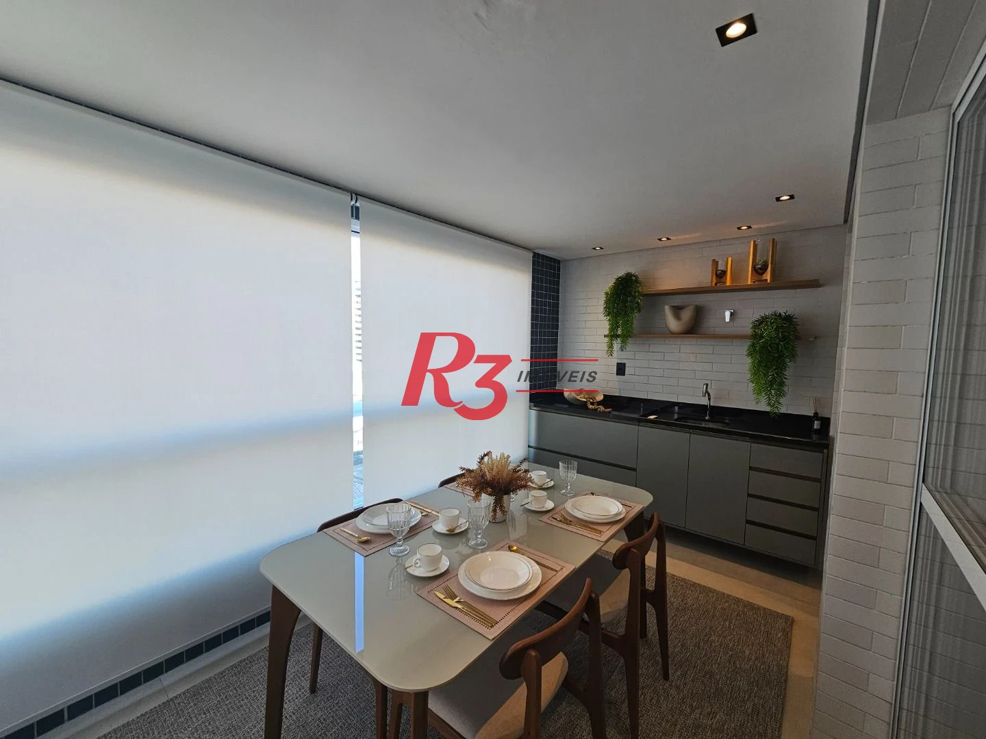 Apartamento com 1 dormitório à venda, 60 m² por R$ 990.000,00 - Boqueirão - Santos/SP