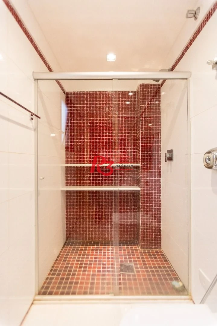 Apartamento com 4 dormitórios à venda, 210 m² por R$ 2.380.000,00 - Embaré - Santos/SP