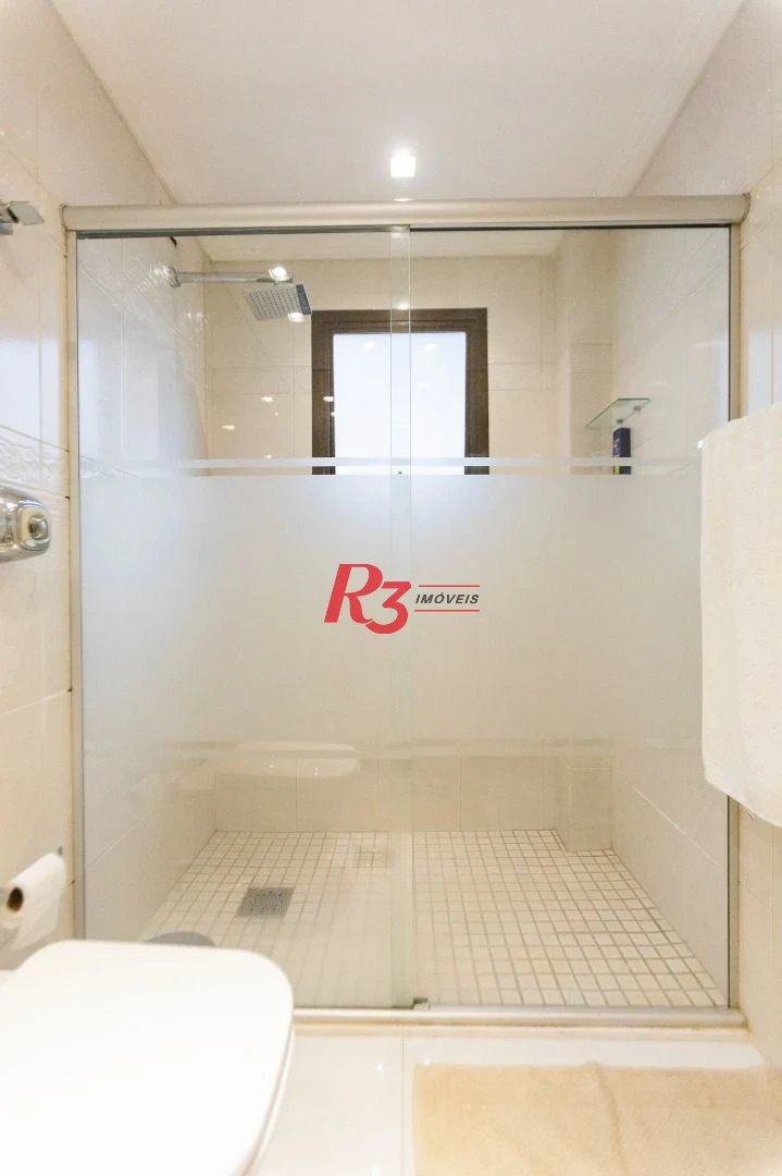 Apartamento com 4 dormitórios à venda, 210 m² por R$ 2.380.000,00 - Embaré - Santos/SP