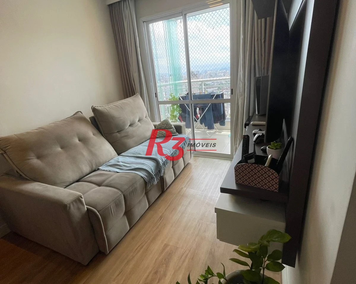 Apartamento com 2 dormitórios à venda, 64 m² por R$ 640.000,00 - Marapé - Santos/SP
