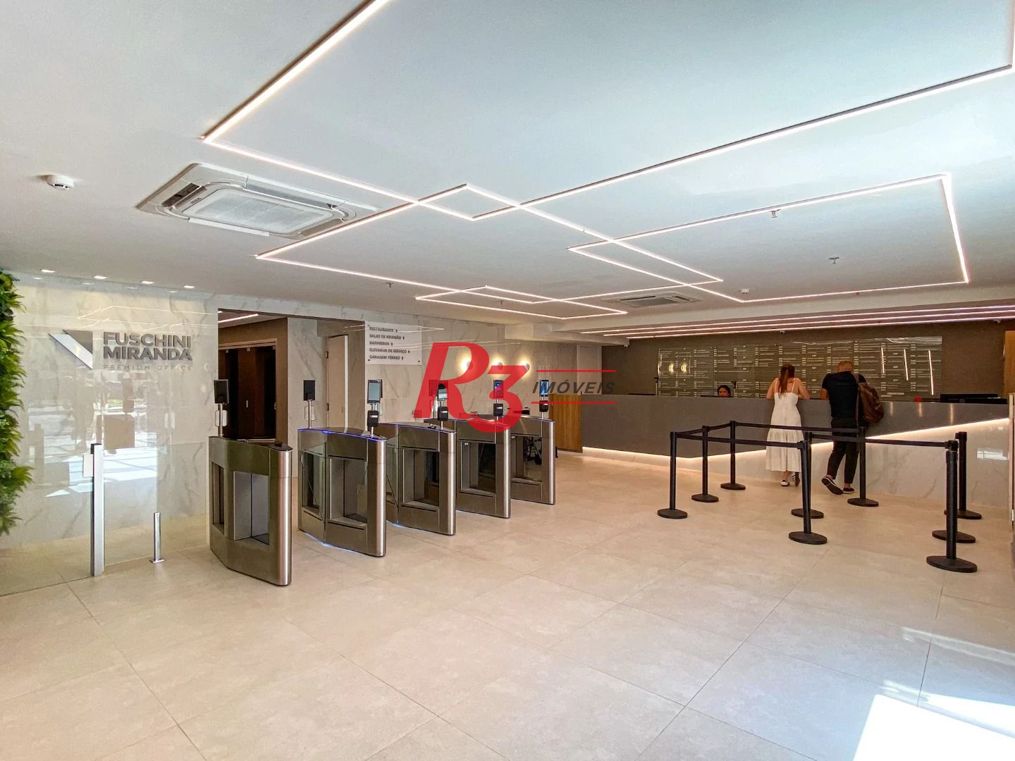 Sala para alugar, 53 m² por R$ 3.500,02/mês - Vila Matias - Santos/SP