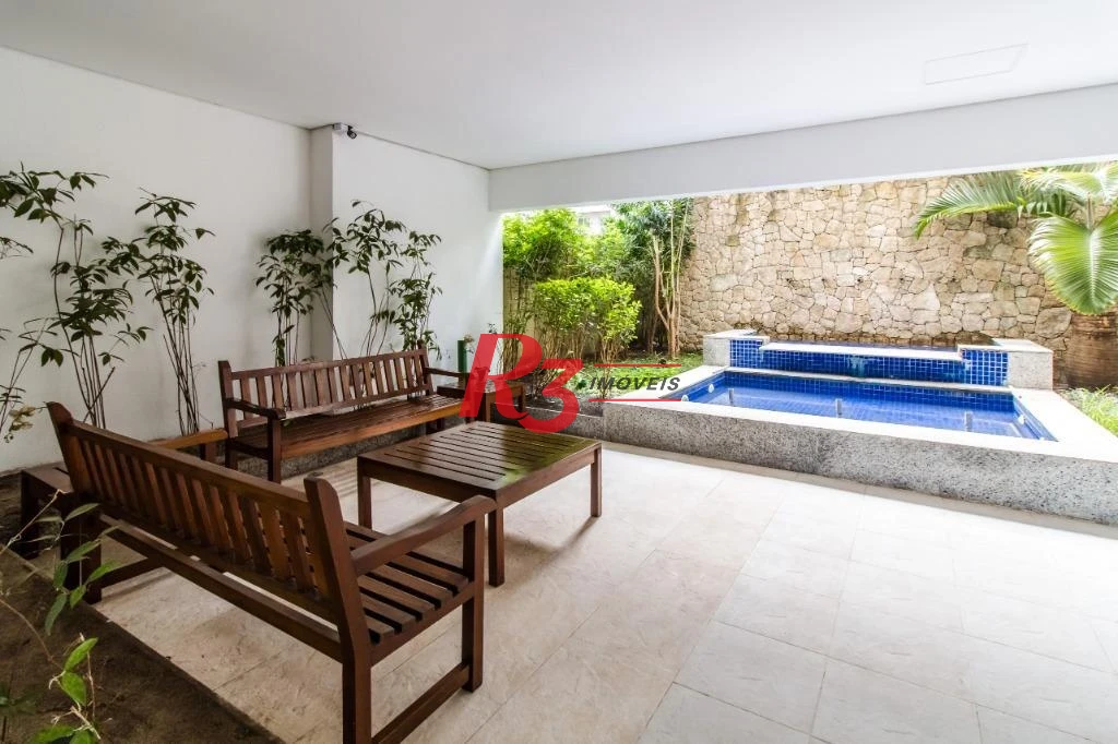 Apartamento com 1 dormitório para alugar, 49 m² por R$ 3.200,02/mês - Vila Matias - Santos/SP