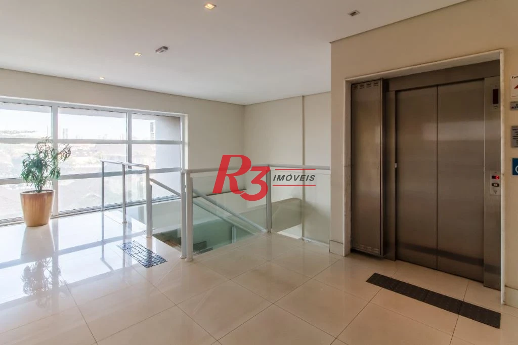 Apartamento com 1 dormitório para alugar, 49 m² por R$ 3.200,02/mês - Vila Matias - Santos/SP