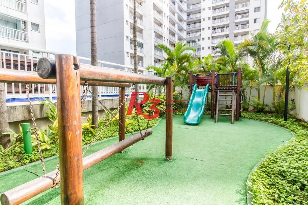 Apartamento com 1 dormitório para alugar, 49 m² por R$ 3.200,02/mês - Vila Matias - Santos/SP
