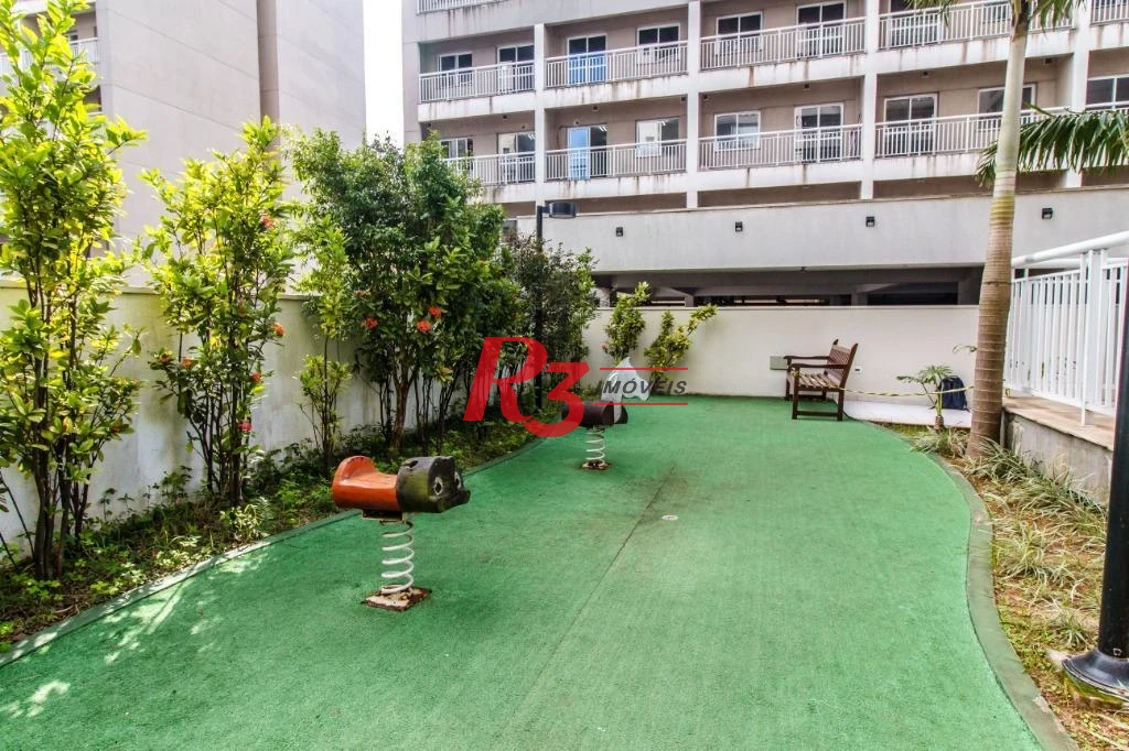 Apartamento com 1 dormitório para alugar, 49 m² por R$ 3.200,02/mês - Vila Matias - Santos/SP