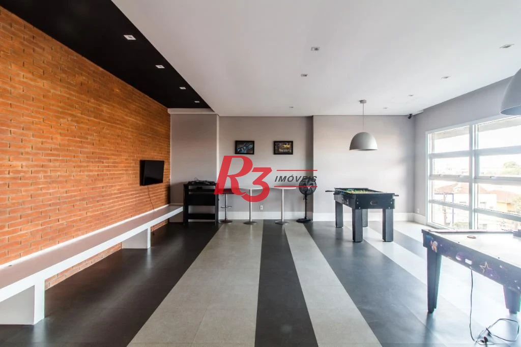 Apartamento com 1 dormitório para alugar, 49 m² por R$ 3.200,02/mês - Vila Matias - Santos/SP