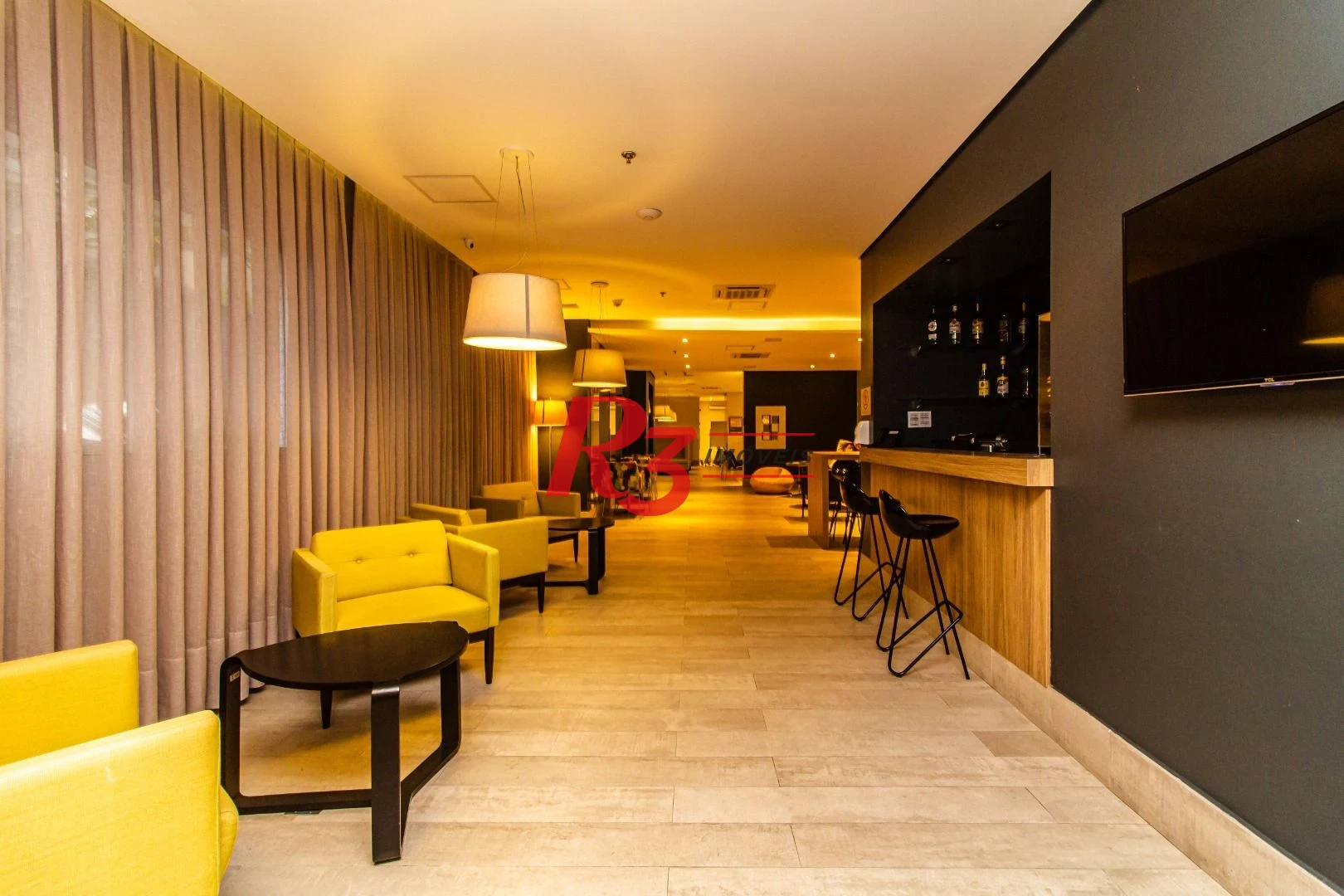 Flat com 1 dormitório à venda, 36 m² por R$ 583.000,00 - Gonzaga - Santos/SP