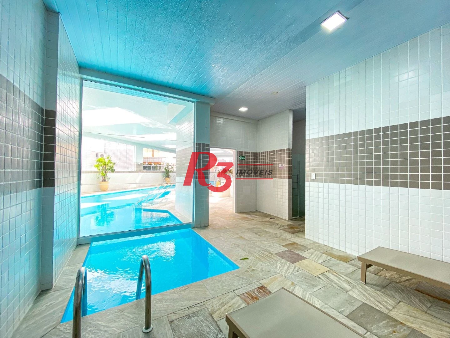 Apartamento para alugar, 108 m² por R$ 8.750,00/mês - Gonzaga - Santos/SP