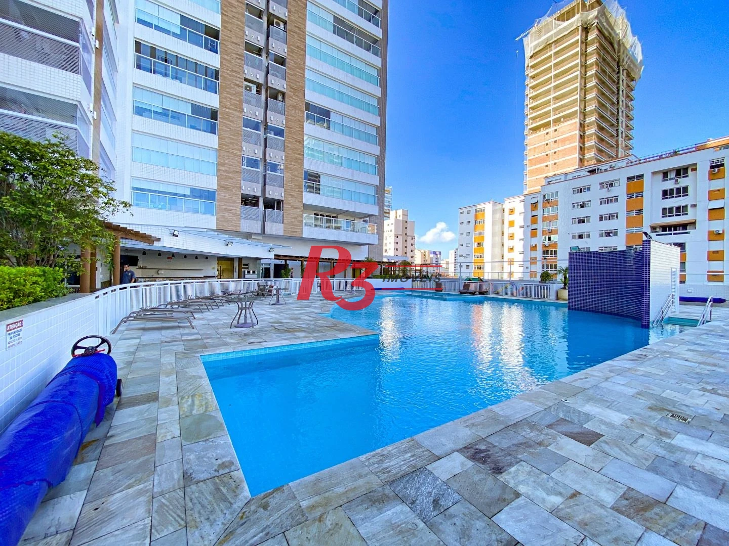 Apartamento para alugar, 108 m² por R$ 8.750,00/mês - Gonzaga - Santos/SP