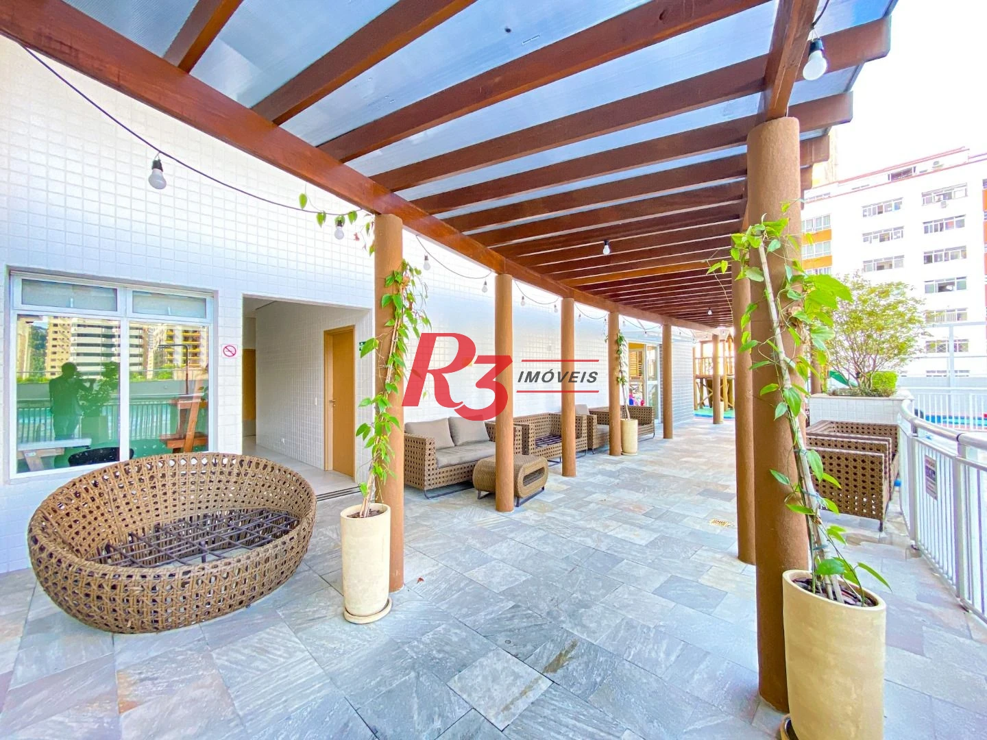 Apartamento para alugar, 108 m² por R$ 8.750,00/mês - Gonzaga - Santos/SP