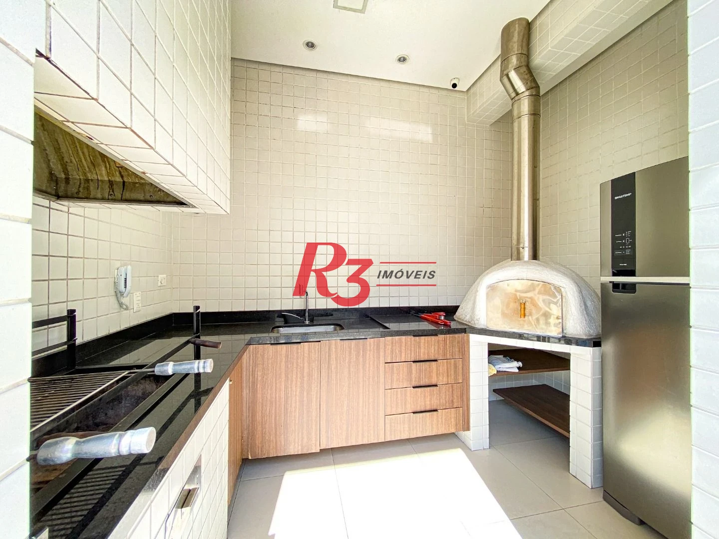 Apartamento para alugar, 108 m² por R$ 8.750,00/mês - Gonzaga - Santos/SP