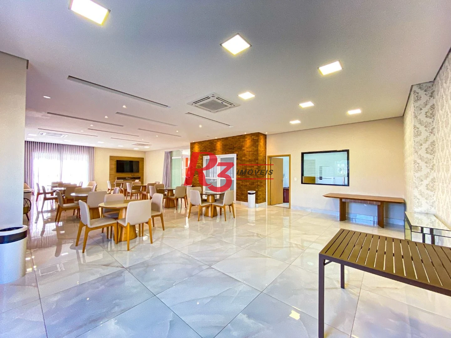 Apartamento para alugar, 108 m² por R$ 8.750,00/mês - Gonzaga - Santos/SP