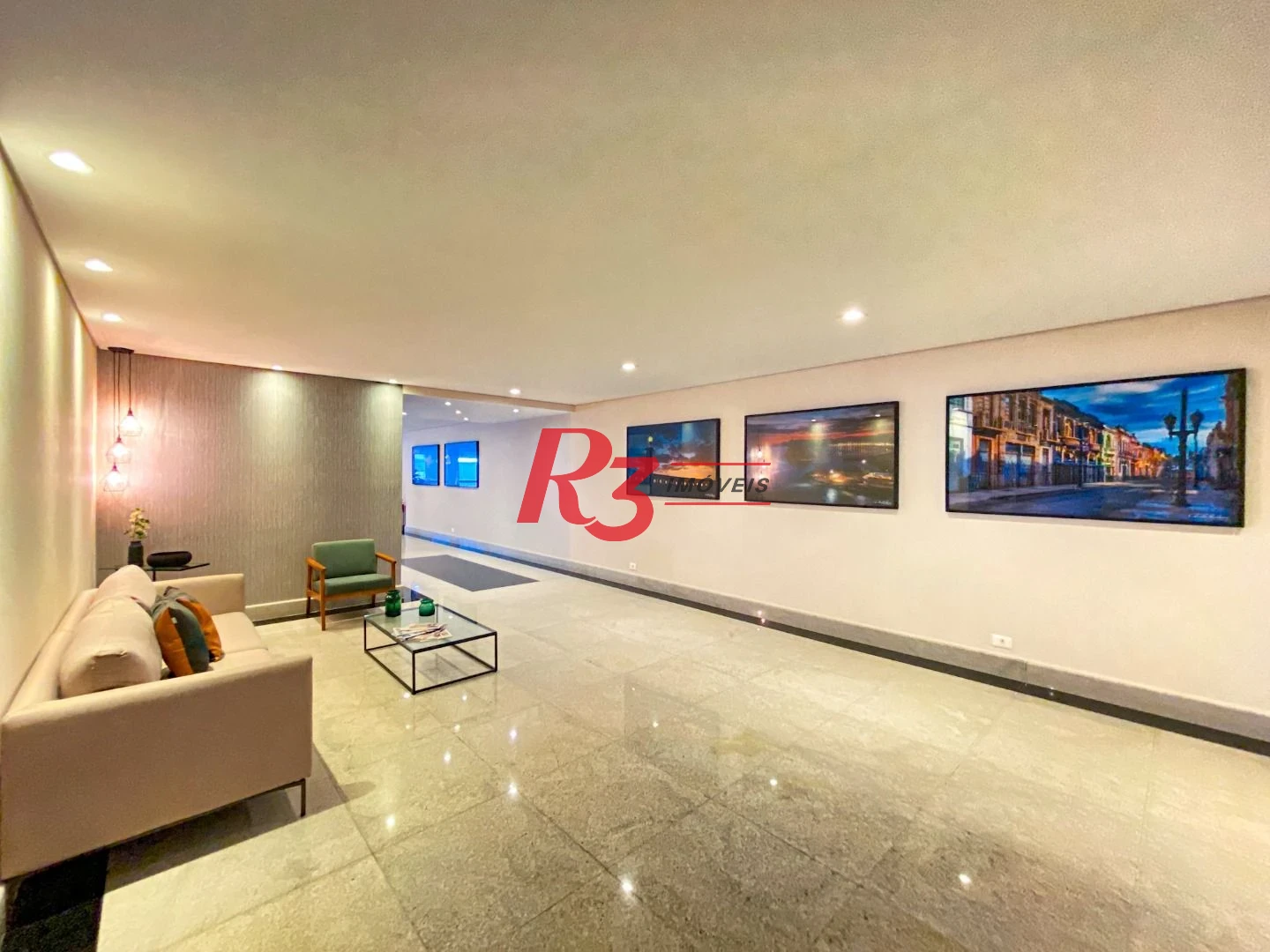 Apartamento para alugar, 108 m² por R$ 8.750,00/mês - Gonzaga - Santos/SP