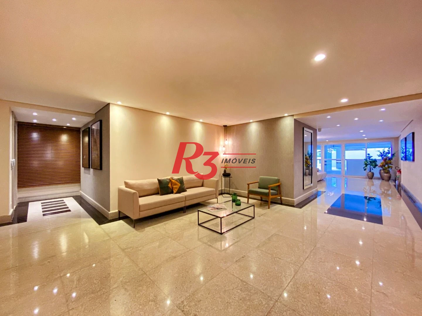 Apartamento para alugar, 108 m² por R$ 8.750,00/mês - Gonzaga - Santos/SP
