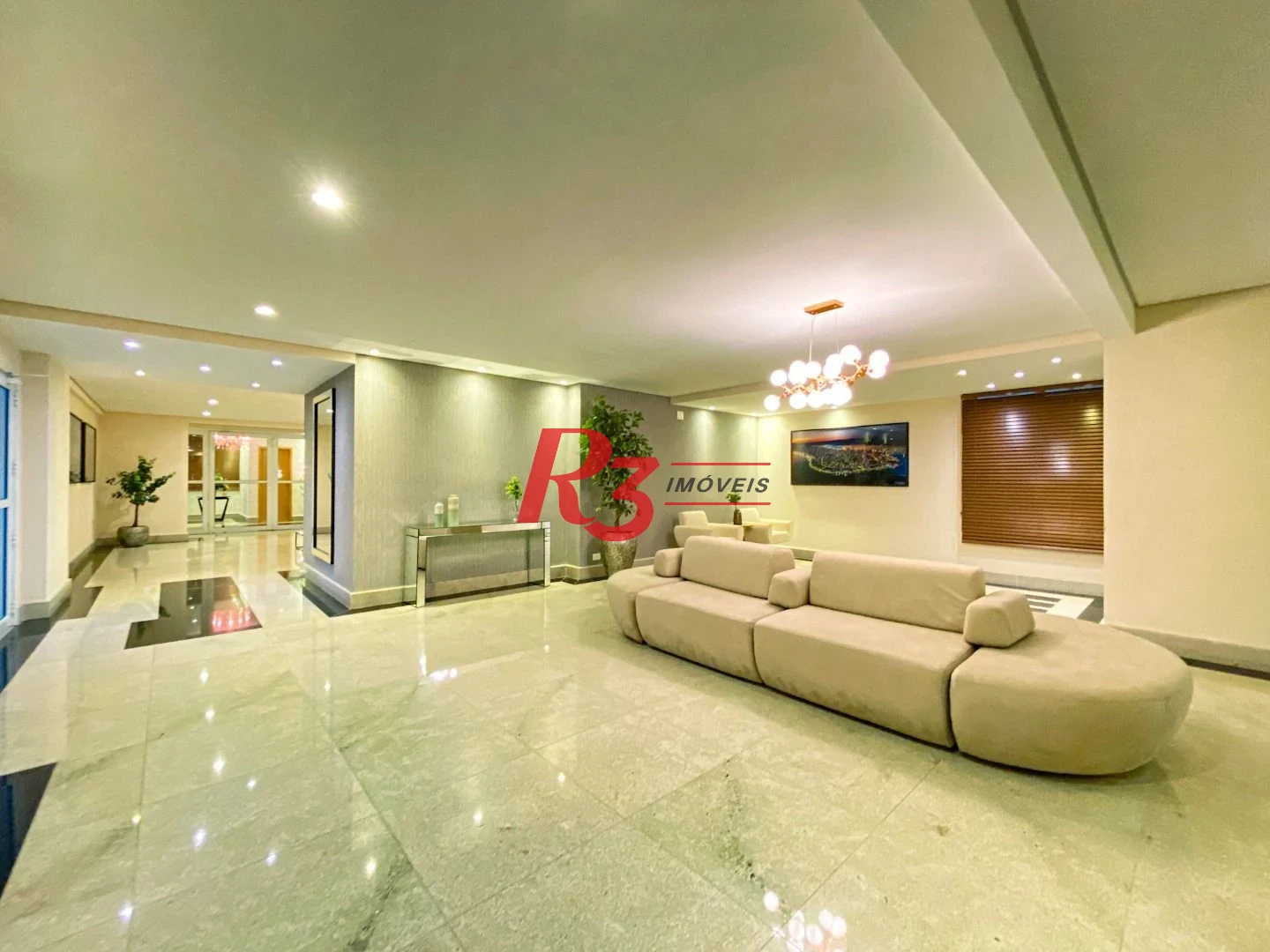 Apartamento para alugar, 108 m² por R$ 8.750,00/mês - Gonzaga - Santos/SP