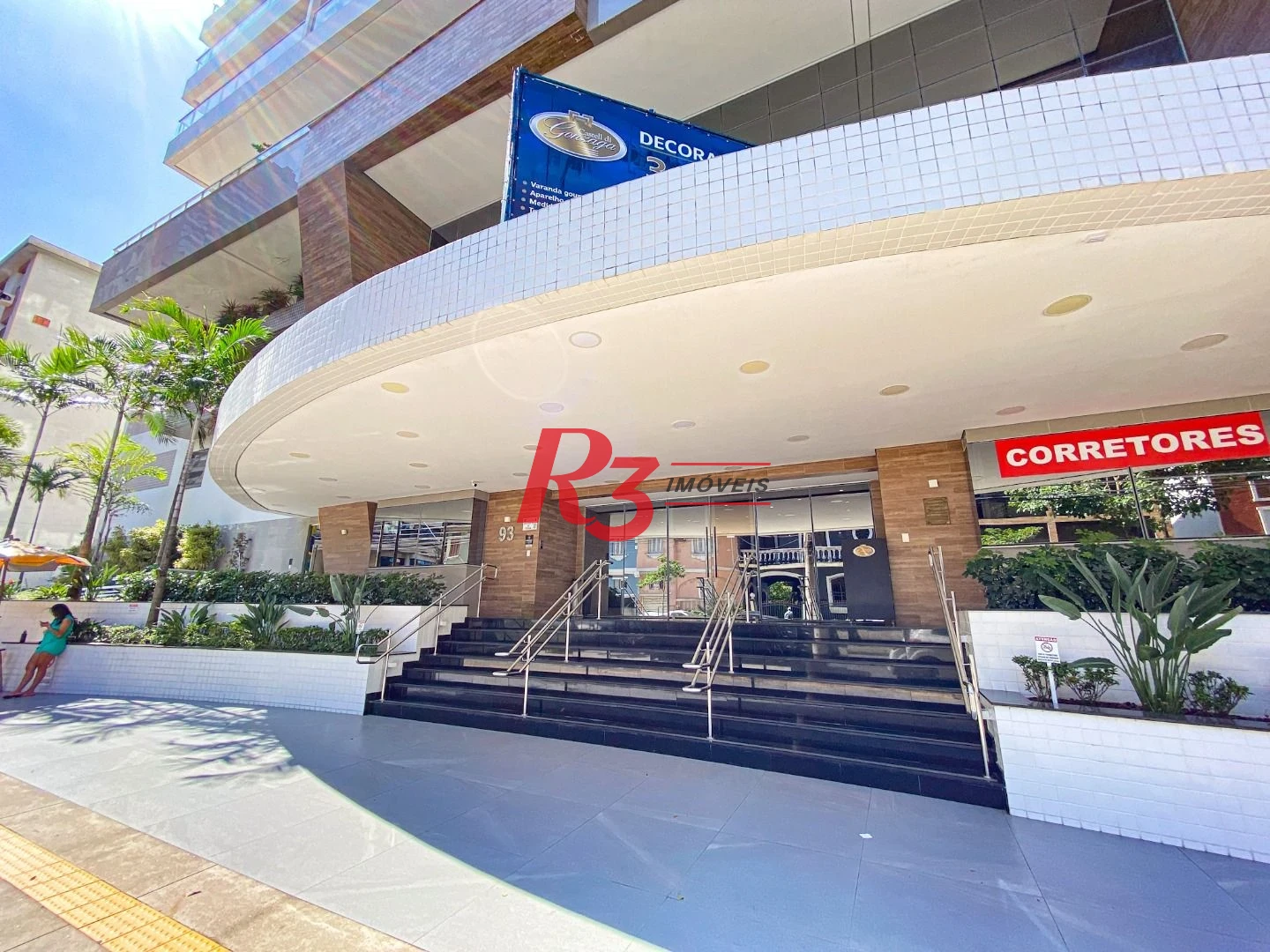 Apartamento para alugar, 108 m² por R$ 8.750,00/mês - Gonzaga - Santos/SP