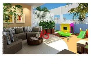 Apartamento à venda, 129 m² por R$ 1.810.000,00 - Aparecida - Santos/SP
