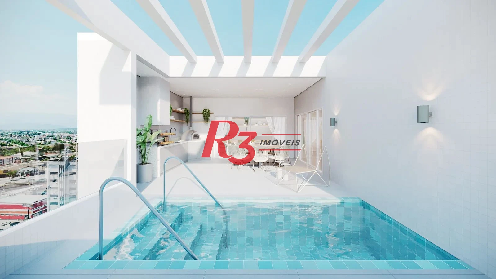 Apartamento com 1 dormitório à venda, 48 m² por R$ 430.000,00 - Centro - São Vicente/SP