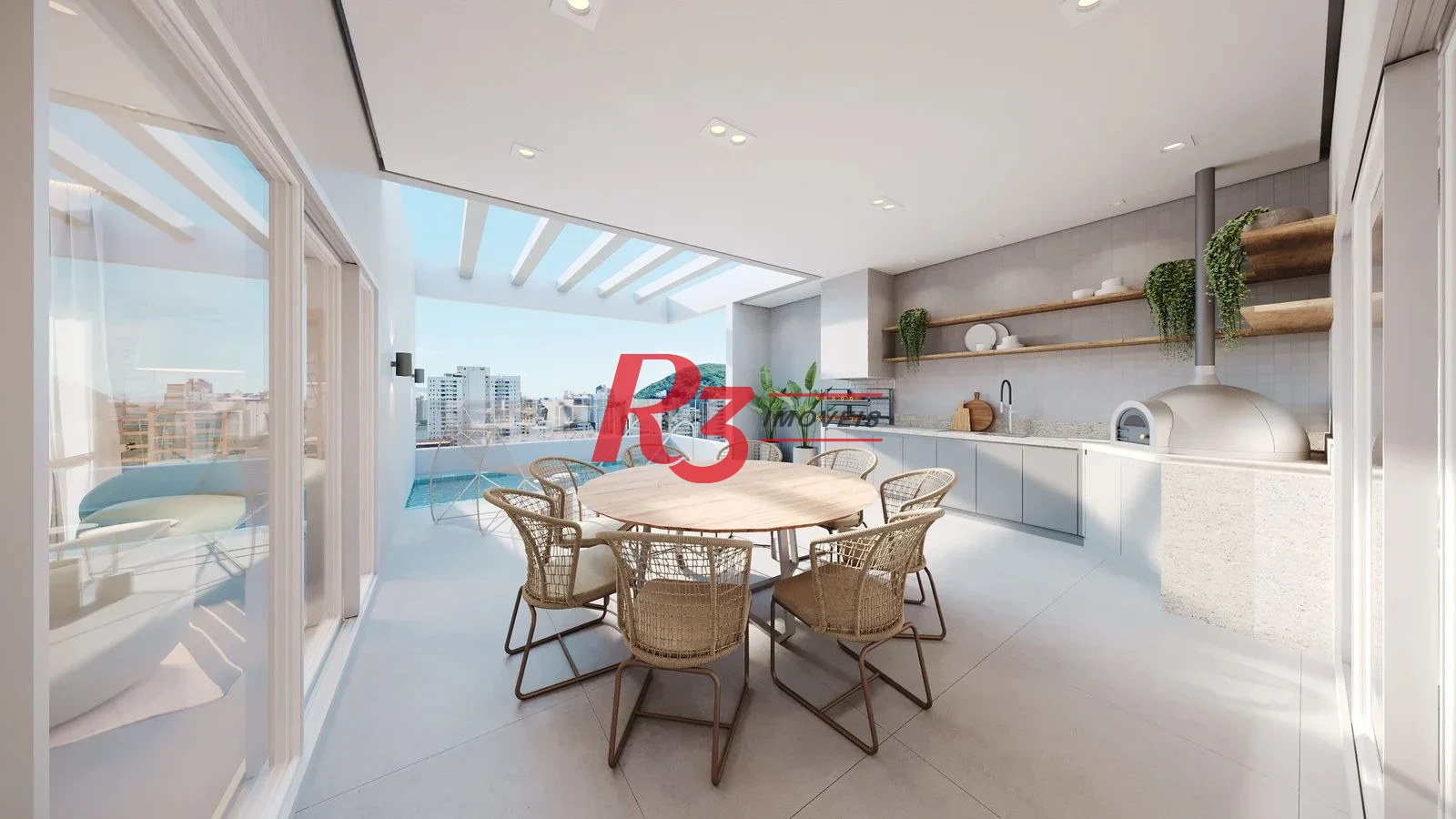 Apartamento com 1 dormitório à venda, 48 m² por R$ 430.000,00 - Centro - São Vicente/SP